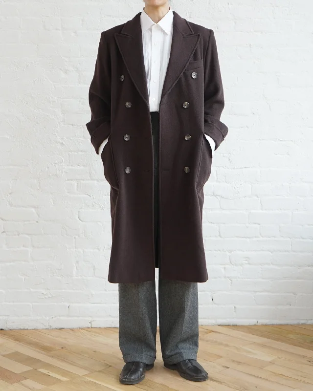 Double Breasted Wool Coat