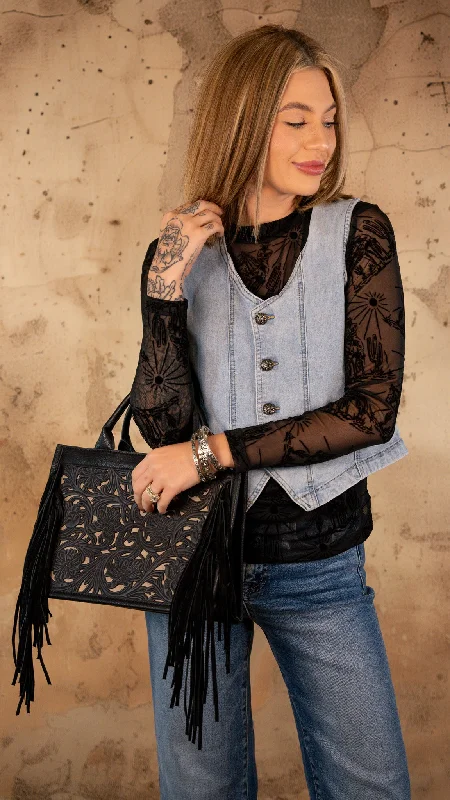 Melisha Denim Vest