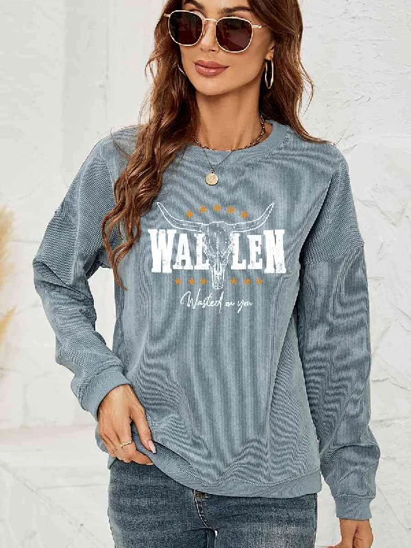 "Wallen" Graphic Sweatshirt