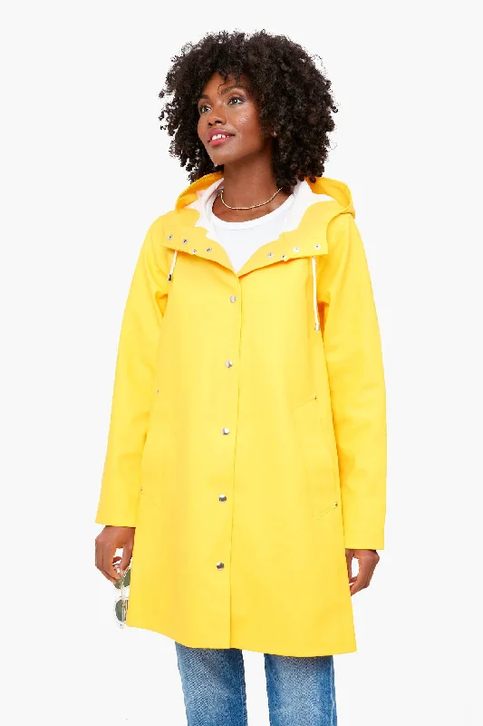 Yellow Mosebacke Raincoat