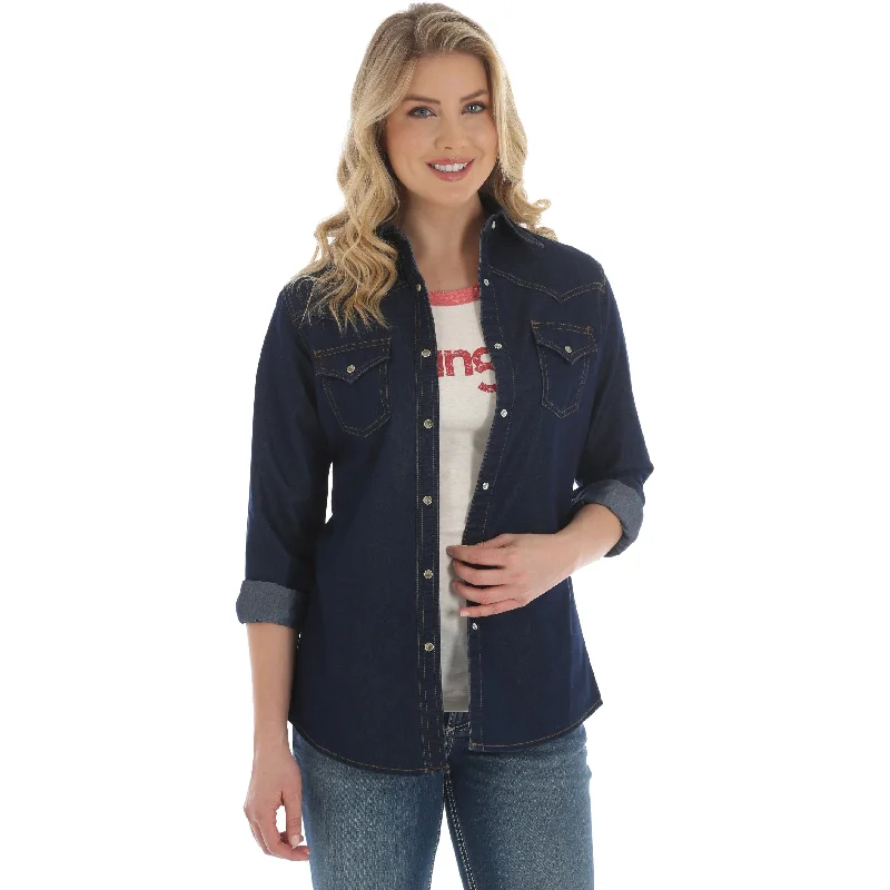 Wrangler Women's Western Denim Top