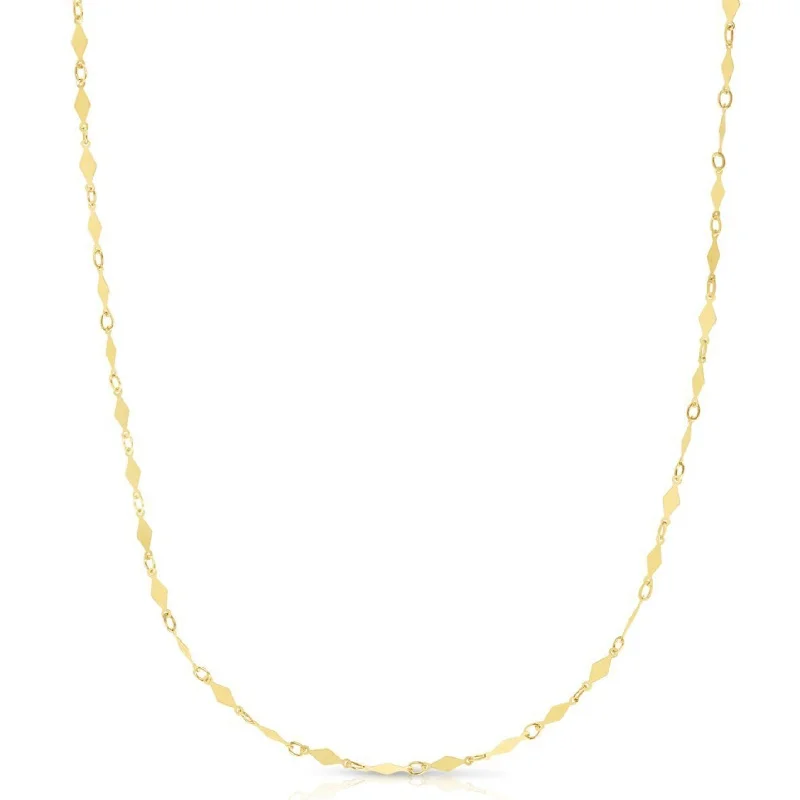 Discover Unique Jewelry With Special Limited-Time Offers Gold Kite Chain Necklace 16.25 inches Discover Unique Jewelry With Special Limited-Time Offers Gold Kite Chain Necklace 16.25 inches