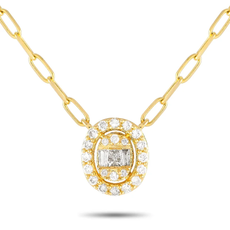 High-Quality Gemstone Jewelry For Special Occasions LB Exclusive 14K Yellow Gold 0.35ct Diamond Pendant Necklace pn15566-Y High-Quality Gemstone Jewelry For Special Occasions LB Exclusive 14K Yellow Gold 0.35ct Diamond Pendant Necklace pn15566-Y