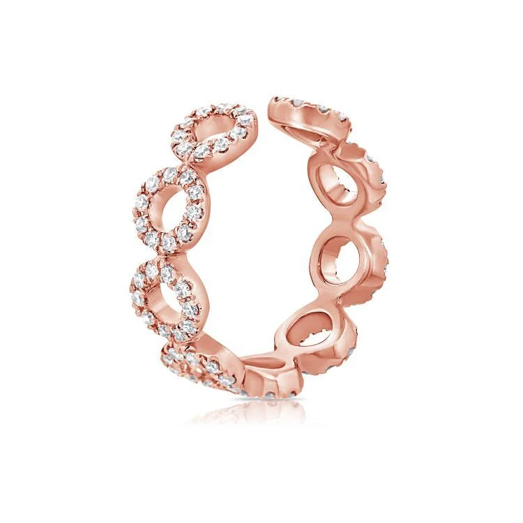 Jewelry Sale – Exclusive Styles At Lower Prices 14k RG 1.26GR FASHION EARRINGS 90 DIAMONDS 0.25C Jewelry Sale – Exclusive Styles At Lower Prices 14k RG 1.26GR FASHION EARRINGS 90 DIAMONDS 0.25C