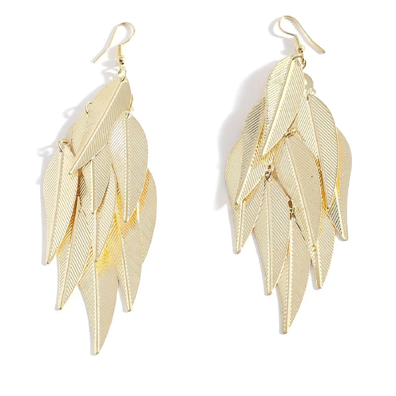 Best Jewelry Sale Prices – Limited-Time Offer Gold Color Gold Plated Designer Drop Earring For Women's Best Jewelry Sale Prices – Limited-Time Offer Gold Color Gold Plated Designer Drop Earring For Women's