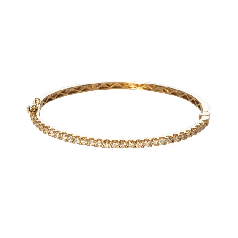 Buy More, Save More On Stunning Jewelry Designs 1.50ctw Diamond 14K Yellow Gold Bangle