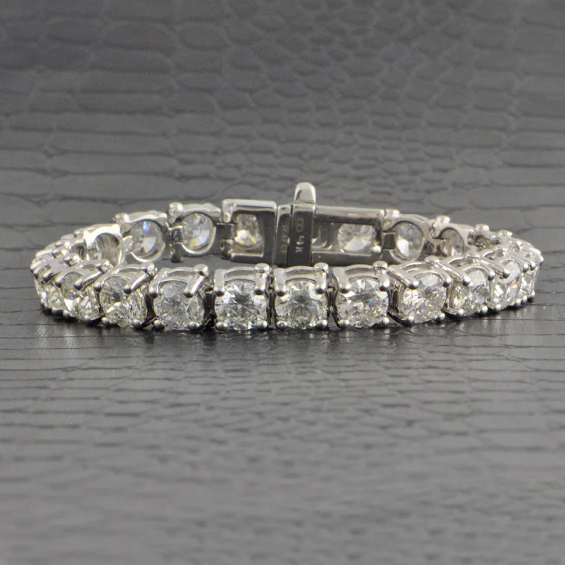 Exclusive Jewelry Bundles At Discounted Prices 17.47 CTW Diamond Tennis Bracelet in White Gold 6" Long