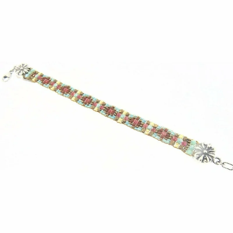 Sparkle For Less – Shop Our Limited-Time Jewelry Deals CHILI ROSE Tiffany  Jewelled Tone  & Turquoise Beaded Bracelet