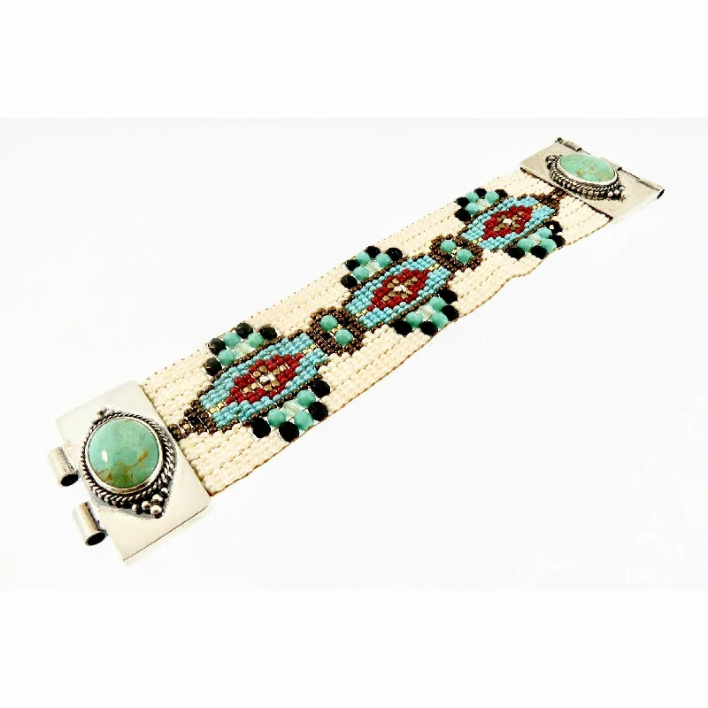 Flash Sale On Stunning Jewelry – Don't Miss Out Chili Rose  Turquoise & Mint  Diana Bracelet