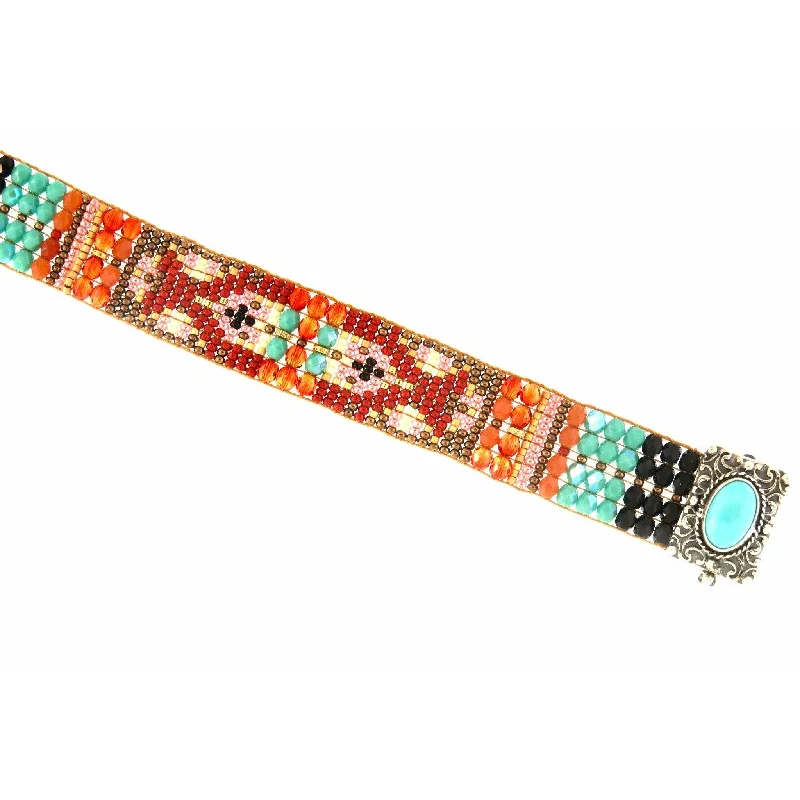 Accessorize For Less – Luxury Jewelry At Affordable Prices Chili Rose  Lydia  Red Sky Bracelet