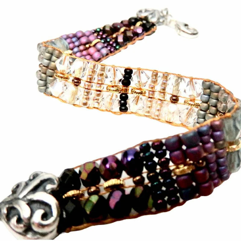 Exclusive Jewelry Discounts – Shop Now For Savings Chili Rose  "Tiny Evening Drifts "  Bracelet by Adonnah Langer -Ombre Collection